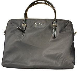 Kate Spade Black Tote Bag with Structured Design